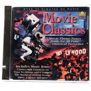 Movie Classics: Movie Theme Tunes (CD, 1996, Vox ) SEALED, SAW CUT CASE & INLAY